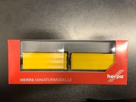 Herpa 053082-005 Gelber Container